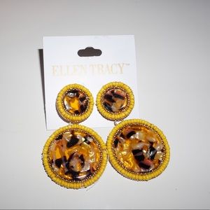 Ellen Tracy: Ball Drop Earrings